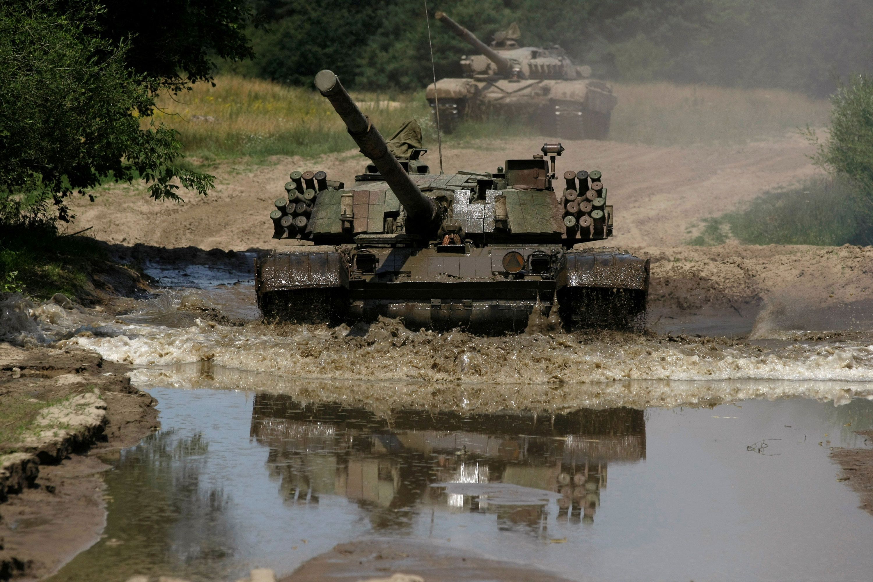 Ukraine tiết lộ tổng số xe tăng phương Tây cam kết gửi - 1
