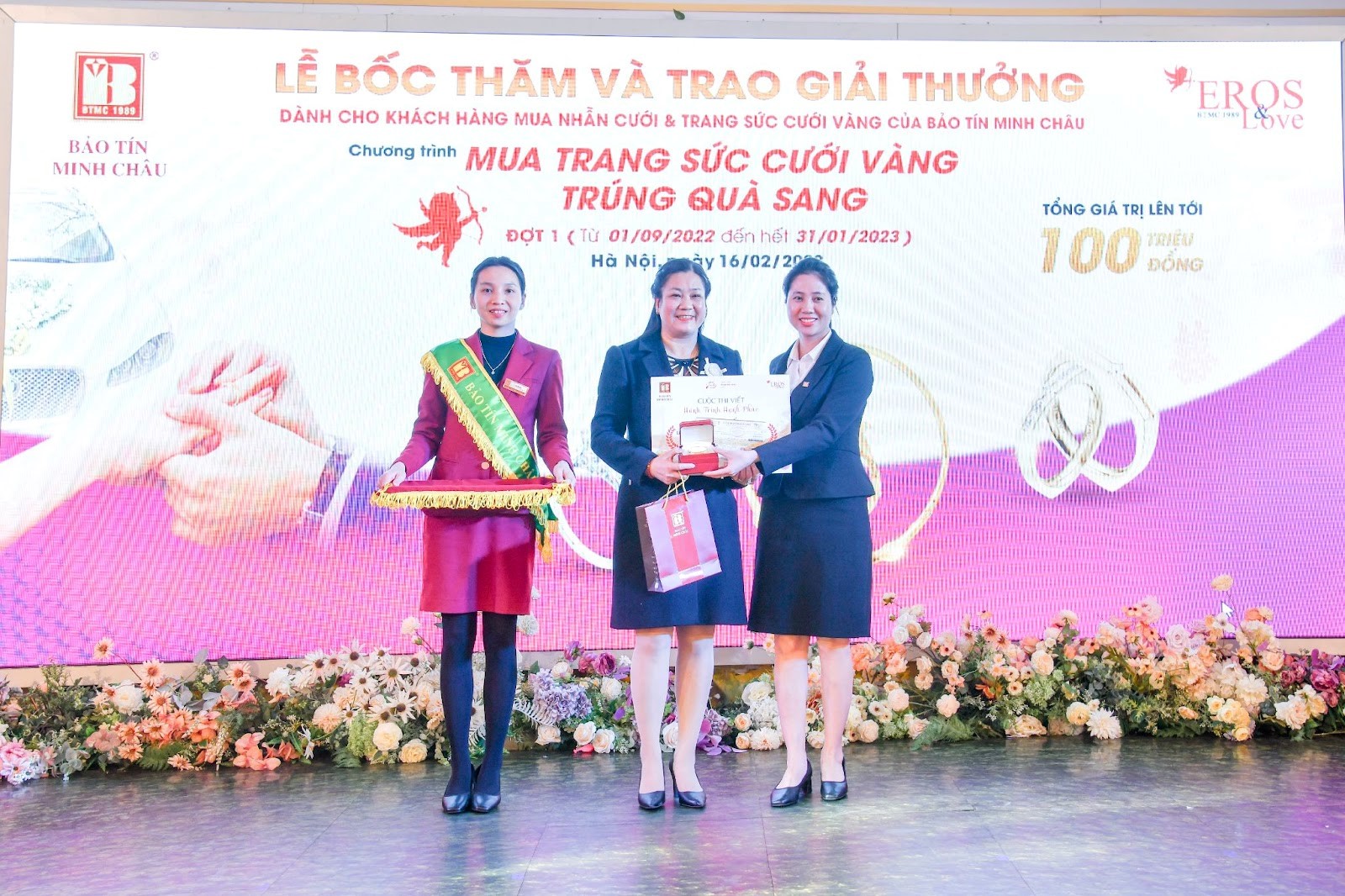 Bảo Tín Minh Châu tổ chức bốc thăm, trao thưởng cho khách hàng mùa cưới đợt 1 (2022-2023) - 4