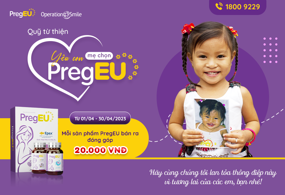 PregEU chung tay cùng Operation Smile Vietnam gây quỹ từ thiện cho trẻ hở môi, hàm ếch - 3