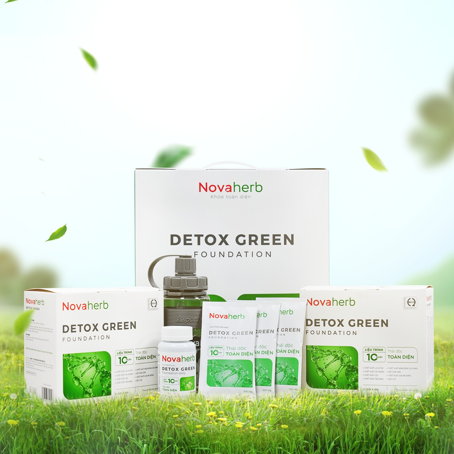 Tận hưởng cuộc sống khỏe mạnh cùng giải pháp detox Novaherb - 1