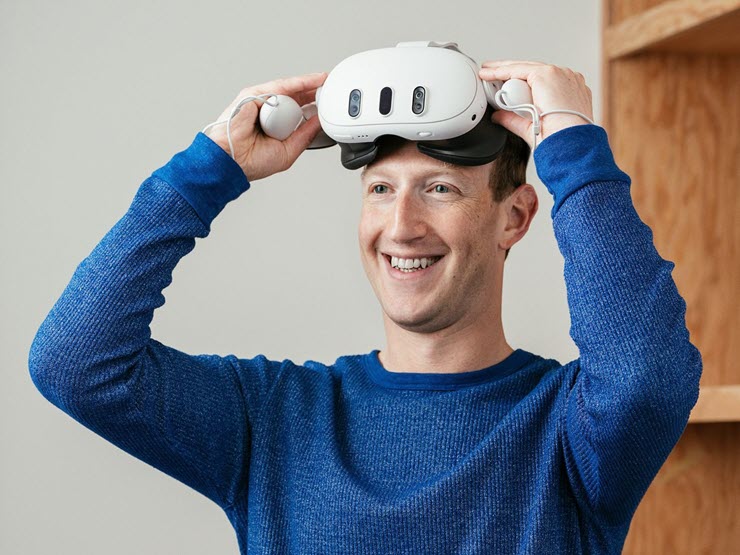 Mark Zuckerberg một lần nữa “chê” kính Vision Pro của Apple - 1