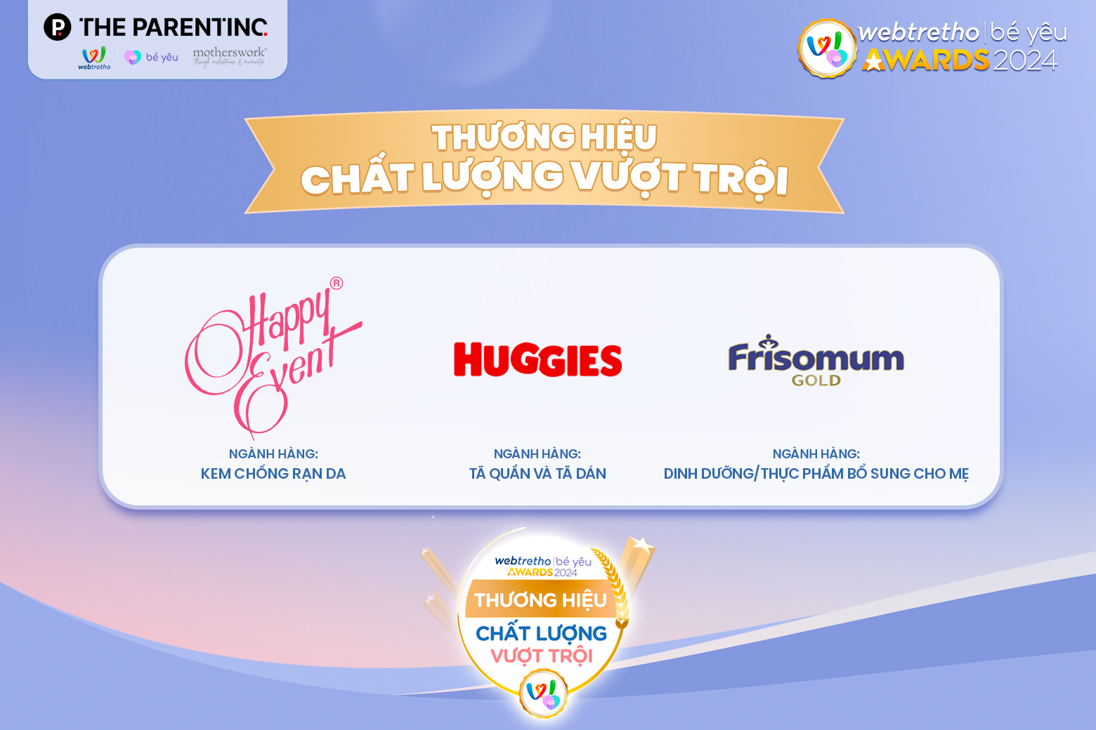 Webtretho & Be Yeu Awards 2024: Vinh danh những thương hiệu hàng đầu lĩnh vực Mẹ và Bé - 4