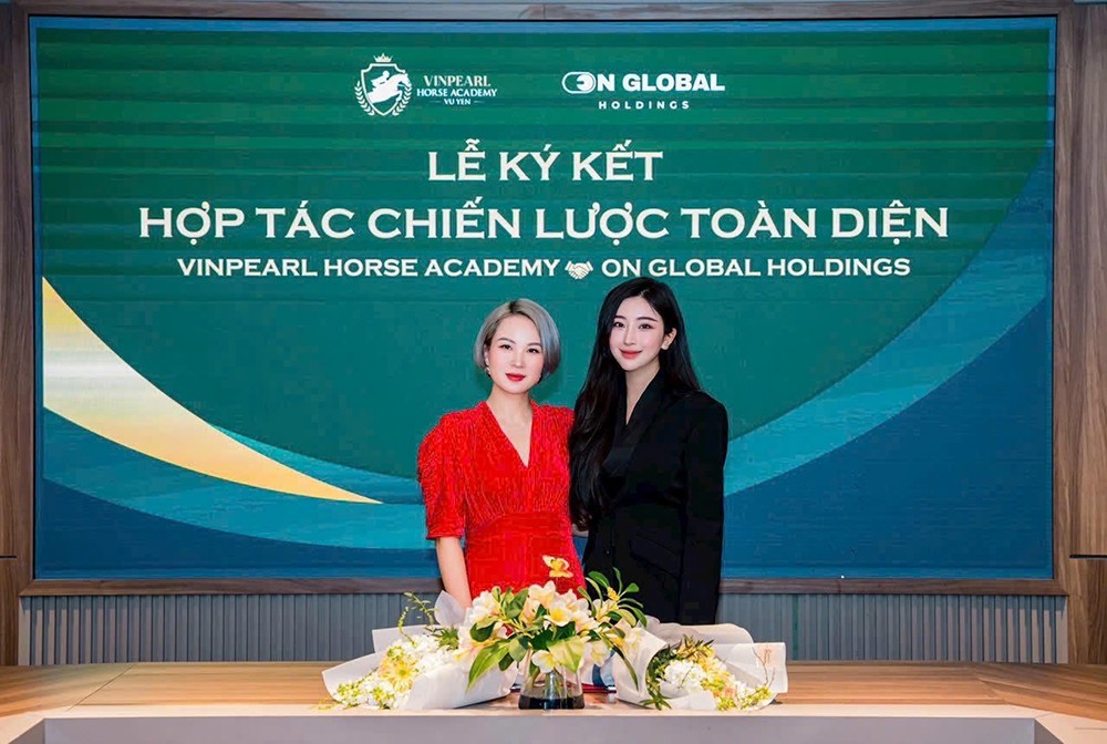 Học viện cưỡi ngựa Vinpearl Vũ Yên ký kết hợp tác với On Global Holdings - 1