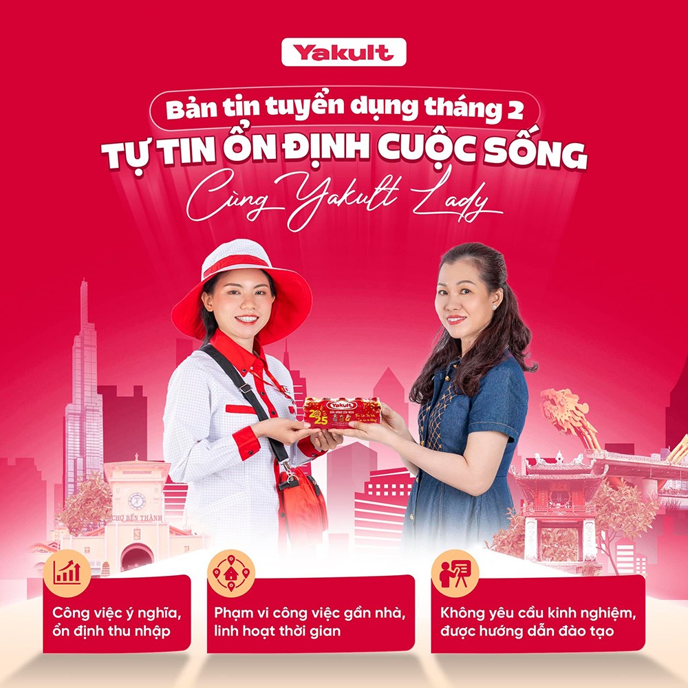 Yakult Lady – Lựa chọn phù hợp dành cho phụ nữ sau Tết - 3