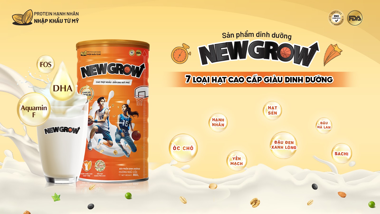 NewGrow - Sữa hạt bổ sung dinh dưỡng giúp trẻ phát triển toàn diện - 2