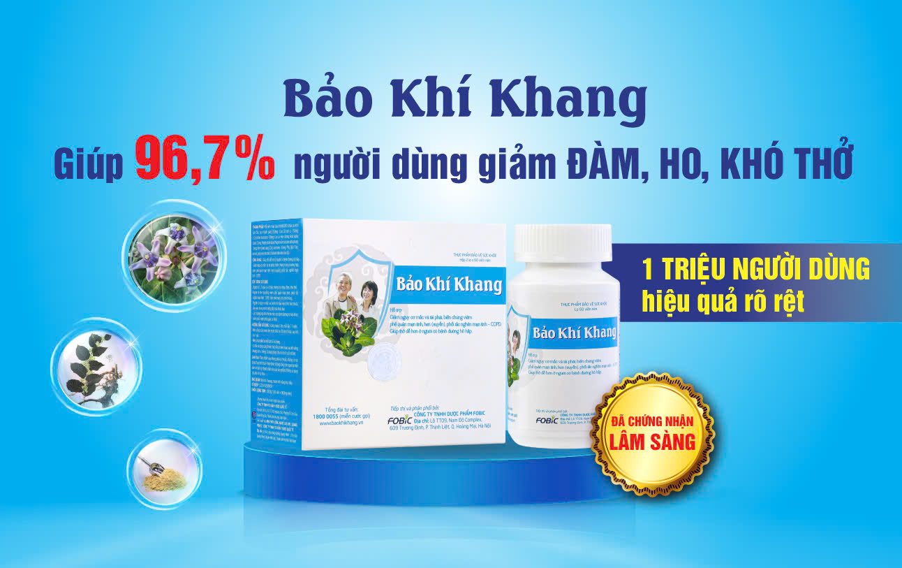 Bảo Khí Khang – TOP 5 Thương Hiệu Quốc Gia - Giải pháp vàng cho bệnh hô hấp mạn tính - 7