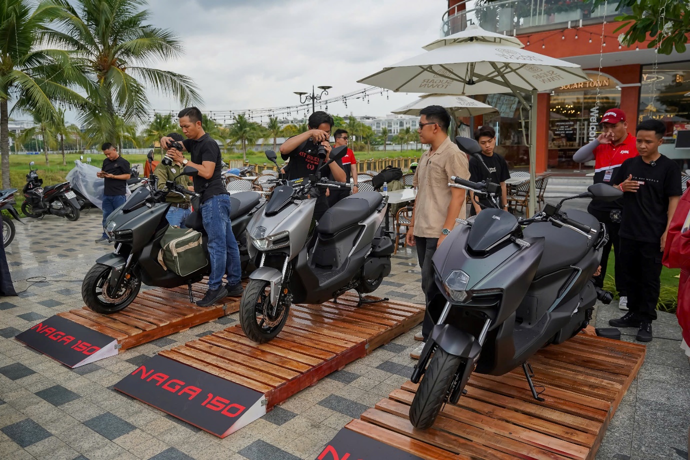 SYM NAGA 150 - làn gió mới trong phân khúc xe tay ga thể thao - 5