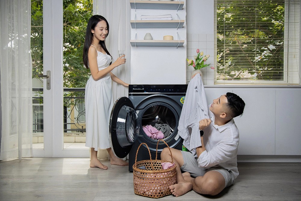 AQUA Việt Nam đón đầu xu hướng tiêu dùng người Việt với dòng máy giặt 11kg - 1