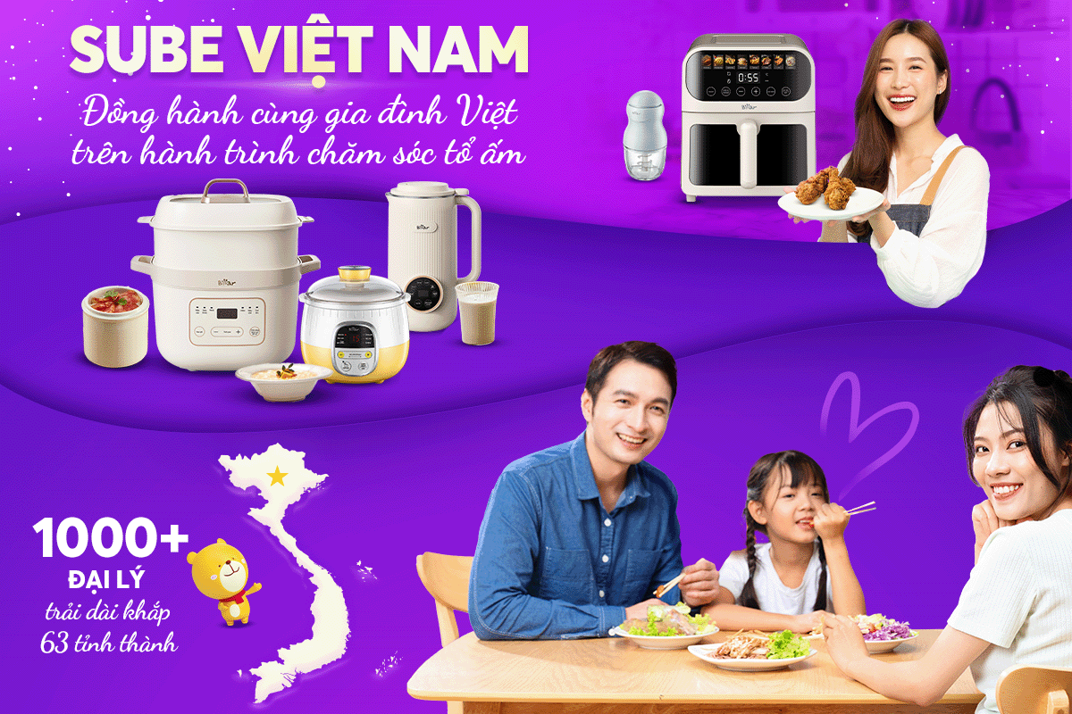 SUBE mang đồ gia dụng Bear đến từng mái ấm Việt - Bữa ngon chẳng khó, bếp gọn chẳng lo! - 1