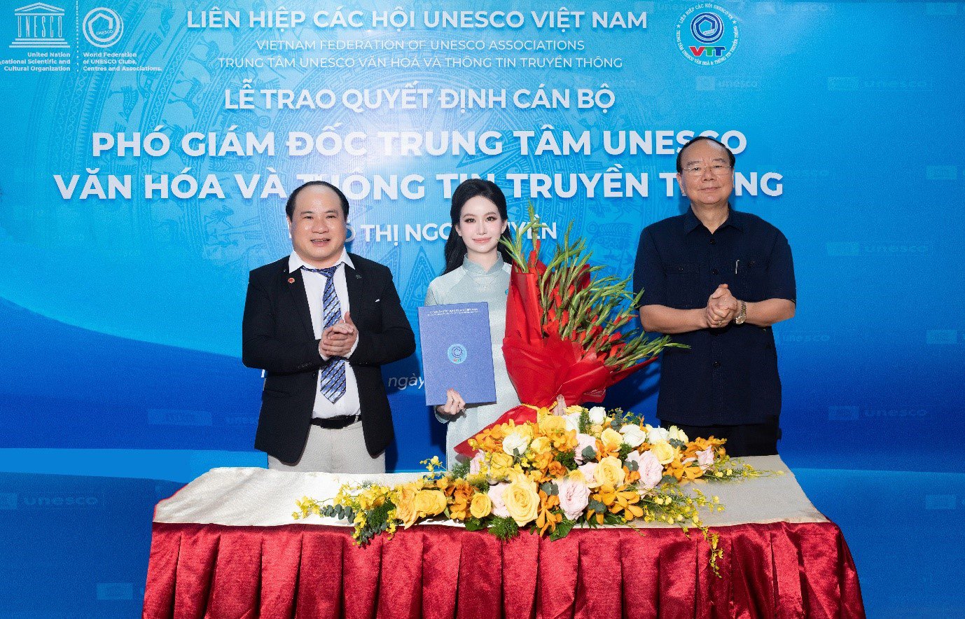 Bà Võ Thị Ngọc Huyền làm Phó Giám đốc Trung tâm UNESCO Văn hóa và Thông tin Truyền thông - 1