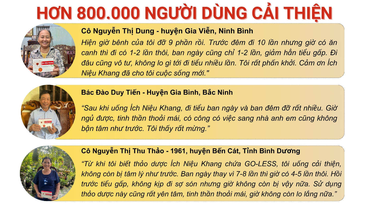 Ích Niệu Khang - Giải pháp hỗ trợ giảm tiểu đêm, tiểu nhiều lần được đánh giá cao - 6