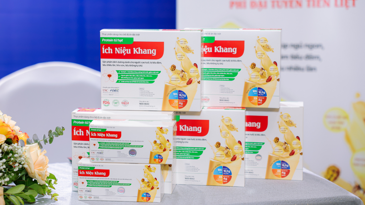 3 lý do Protein đạm từ thực vật Ích Niệu Khang là dinh dưỡng hiệu quả tốt cho người bị tiểu đêm, phì đại tuyến tiền liệt - 1