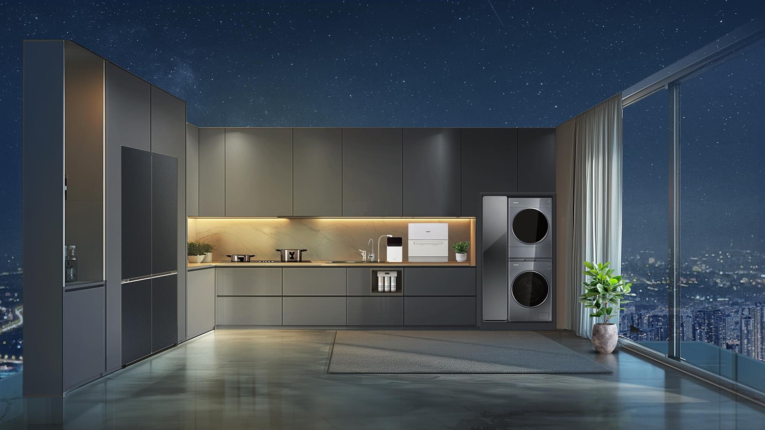 Nhà nhỏ hoá rộng: Bí quyết “nới” không gian 70m2 đơn giản - 1