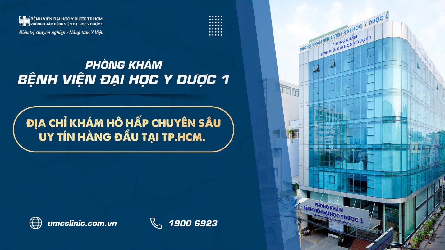 Phòng khám Bệnh viện Đại học Y Dược 1 – Địa chỉ chăm sóc sức khỏe hô hấp uy tín, chất lượng - 1