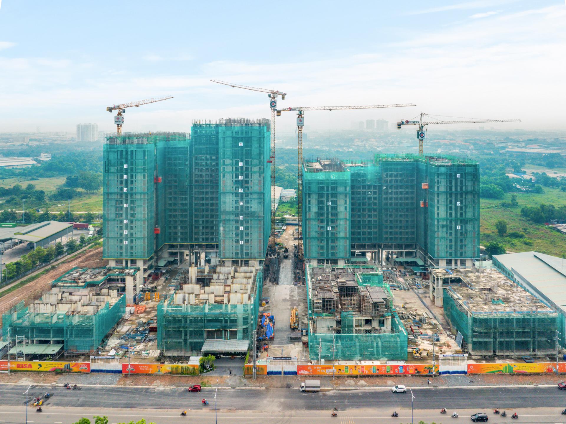 Sau 6 tháng ra mắt thị trường, công trường La Pura mặt tiền Quốc lộ 13 hiện tại có gì? - 3