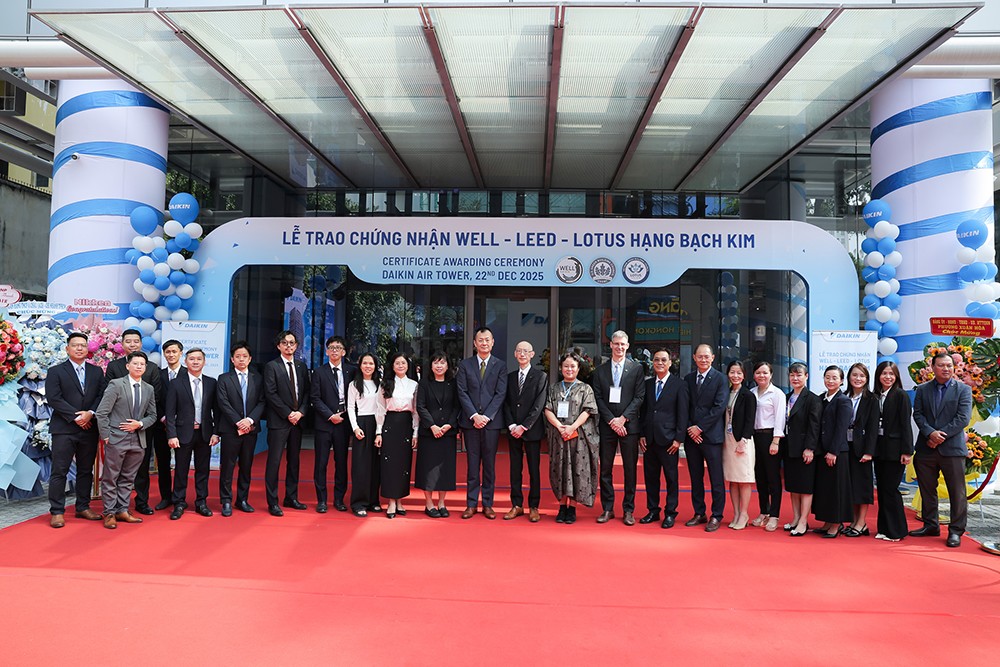 Daikin Air Tower: công trình đầu tiên đạt Triple-Platinum - mô hình văn phòng “xanh” lý tưởng tại Việt Nam - 2