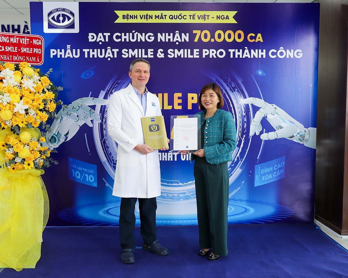 Mắt Việt – Nga dẫn đầu Việt Nam về xoá cận Zeiss Smile® / Zeiss Smile® Pro - 1