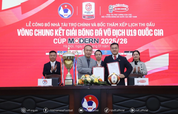 "Đàn em" của Hiểu Minh U23 vào bảng "tử thần", đấu Hà Nội tại VCK U19 quốc gia 2025/26 - 2