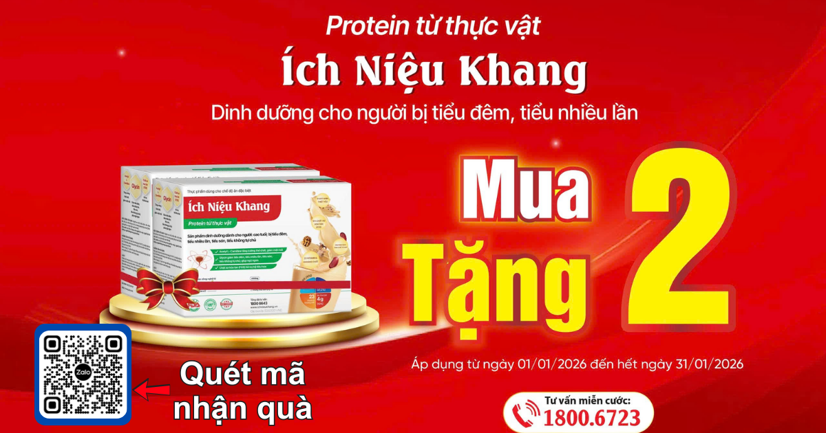 Hiệu quả của Protein đạm từ thực vật Ích Niệu Khang với người bị tiểu đêm có như quảng cáo? - 4