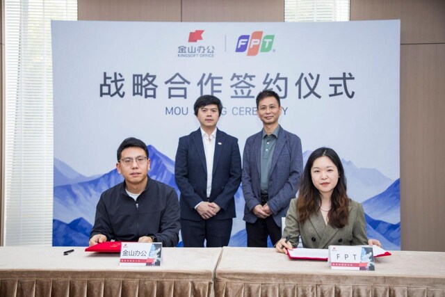 Kingsoft Office và FPT ký hợp tác chiến lược, thúc đẩy WPS 365 và mở rộng hợp tác triển khai toàn cầu - 1