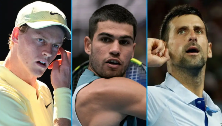 Alcaraz có thời cơ bỏ xa Sinner, Djokovic thừa thế vào top 3 ATP sau Australian Open? - 1