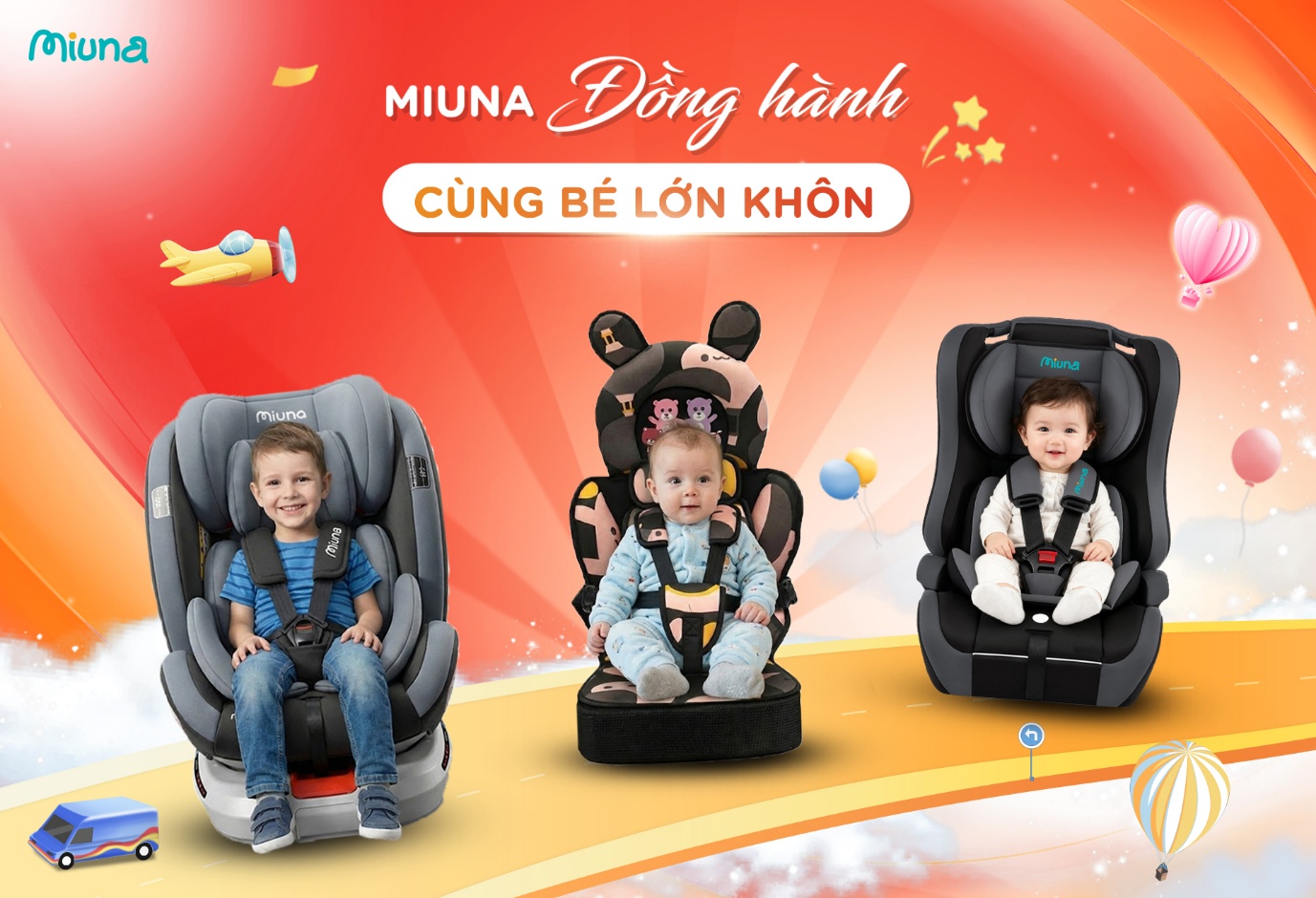 MIUNA – Thương hiệu ghế an toàn cho trẻ em trên ô tô đồng hành cùng bé trên mọi hành trình - 4