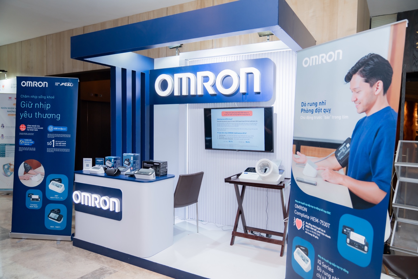 OMRON trình làng giải pháp đo huyết áp kết hợp sàng lọc rung nhĩ tại Hội nghị chuyên ngành Tim Mạch - 1