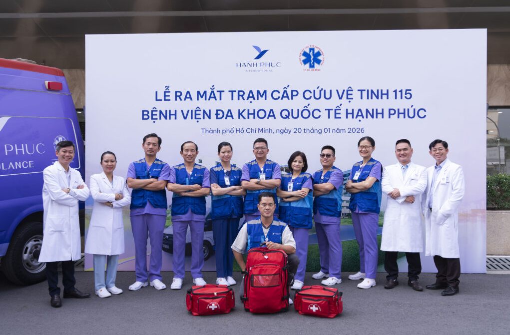Bệnh viện Đa khoa Quốc tế Hạnh Phúc ra mắt Trạm Cấp cứu Vệ tinh 115 - 3
