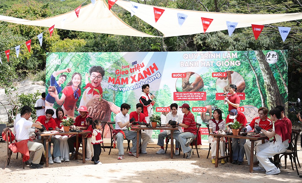 Cùng OMO mang “lộc xanh” đến Vườn quốc gia Núi Chúa - Phước Bình - 2