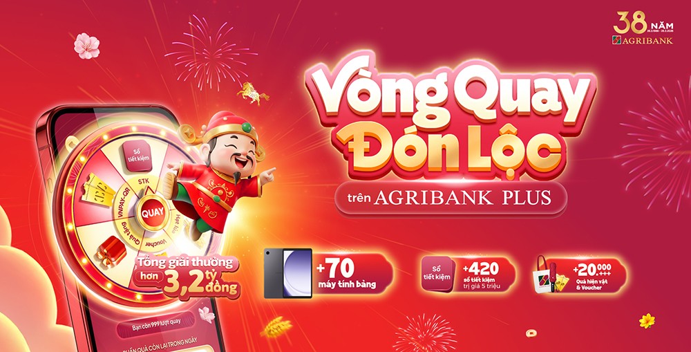 Mở ứng dụng Agribank Plus, cơ hội nhận ngay sổ tiết kiệm và máy tính bảng - 1
