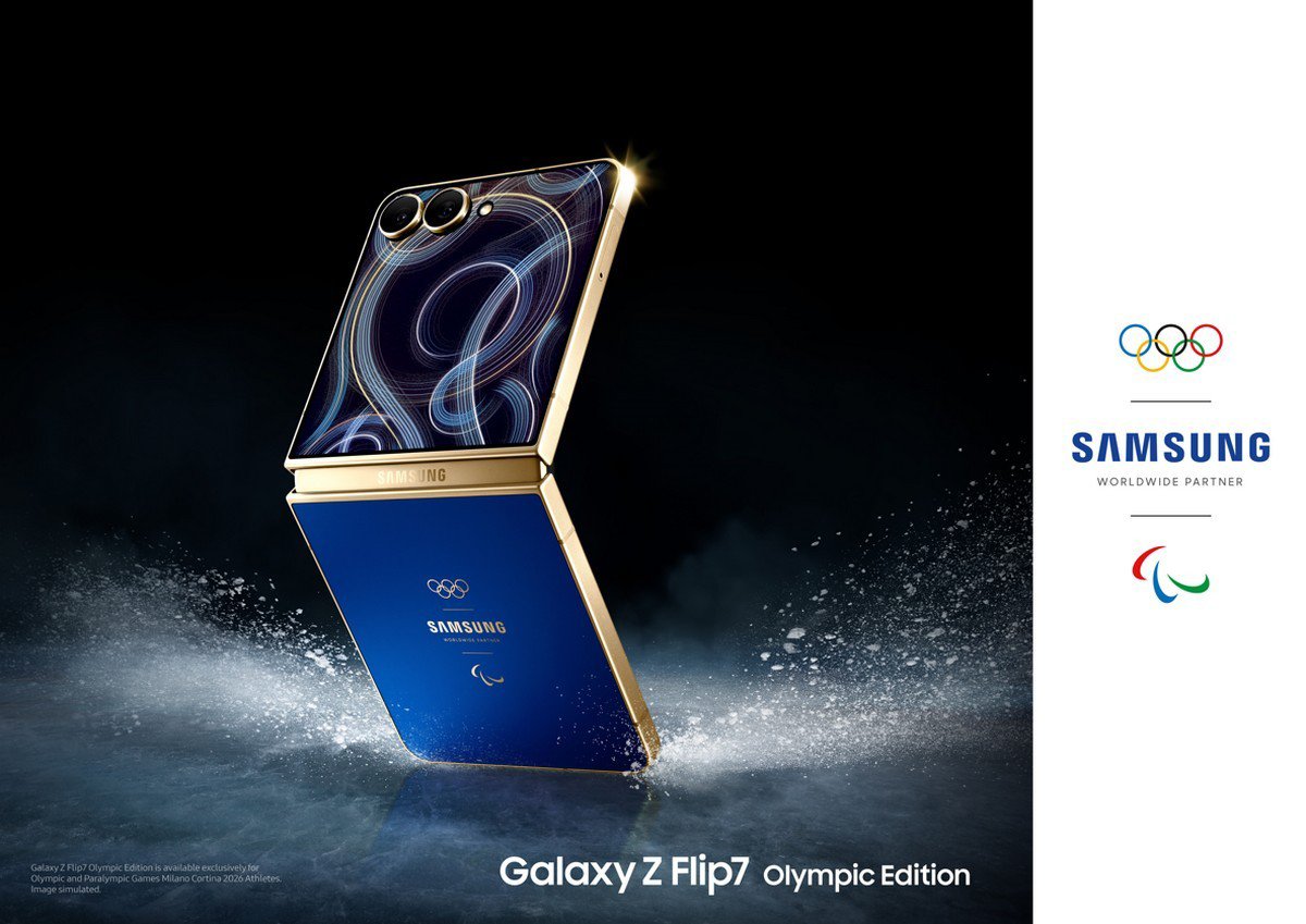 Trình làng Galaxy Z Flip 7 phiên bản Olympic đẹp lạ lùng - 2