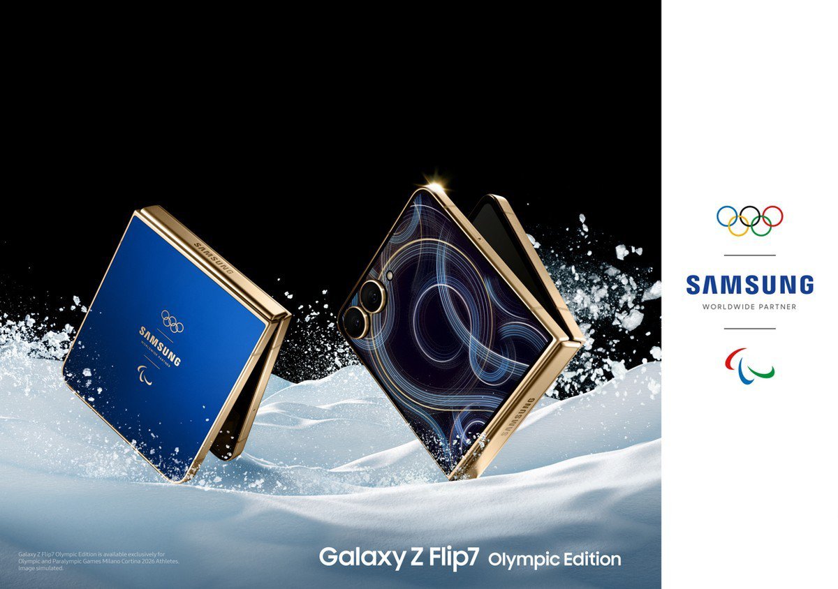 Trình làng Galaxy Z Flip 7 phiên bản Olympic đẹp lạ lùng - 4