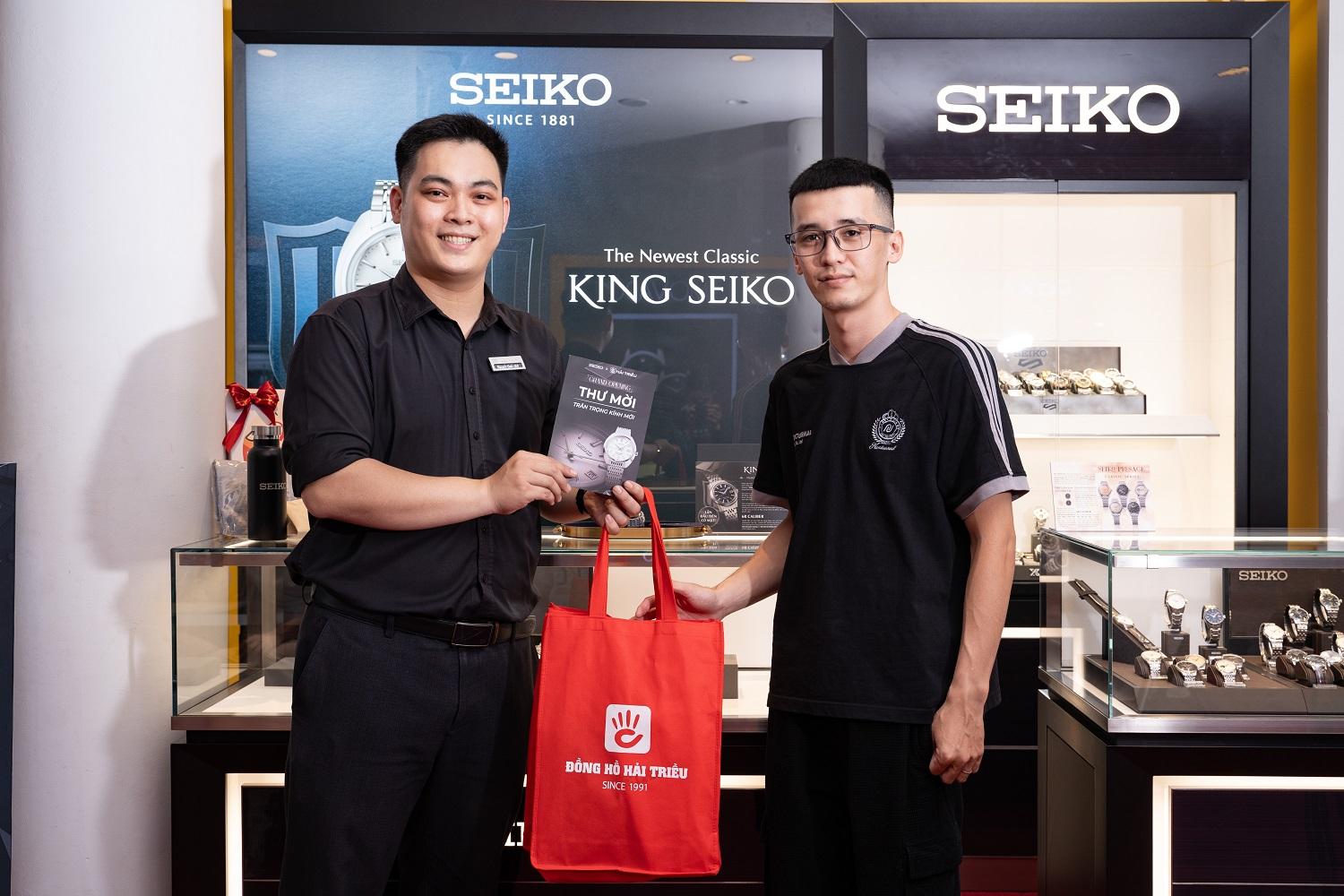 Mua đồng hồ Seiko chính hãng tại Hải Triều khác gì so với nơi khác? - 1