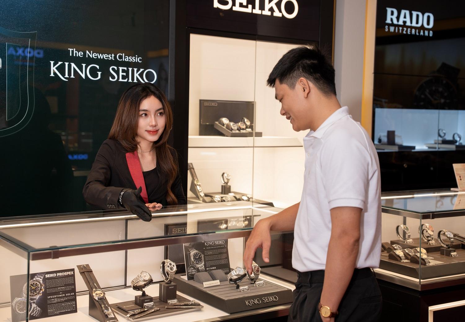 Mua đồng hồ Seiko chính hãng tại Hải Triều khác gì so với nơi khác? - 5