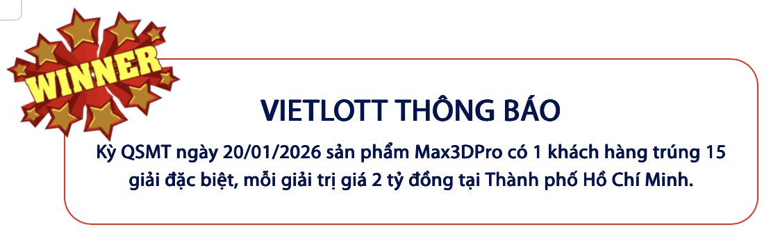 Xổ số Max 3D Pro là gì mà có thể trúng lên tới hơn 36 tỷ đồng? - 1