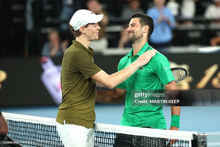 Djokovic cảm ơn Sinner vì cắt mạch thua, ví với chung kết kinh điển gặp Nadal - 1