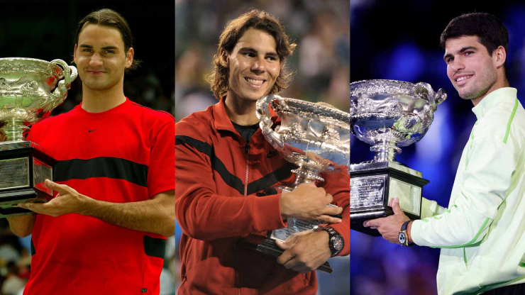 Alcaraz có sự giống nhau đáng kinh ngạc với thành tích của Nadal - Federer - 1