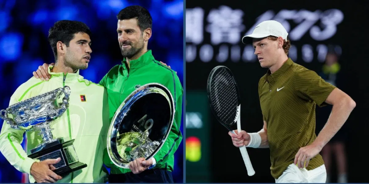 Djokovic - Alcaraz "bay bổng", mỹ nhân Rybakina chiếm số 3 WTA (Bảng xếp hạng tennis 2/2) - 1
