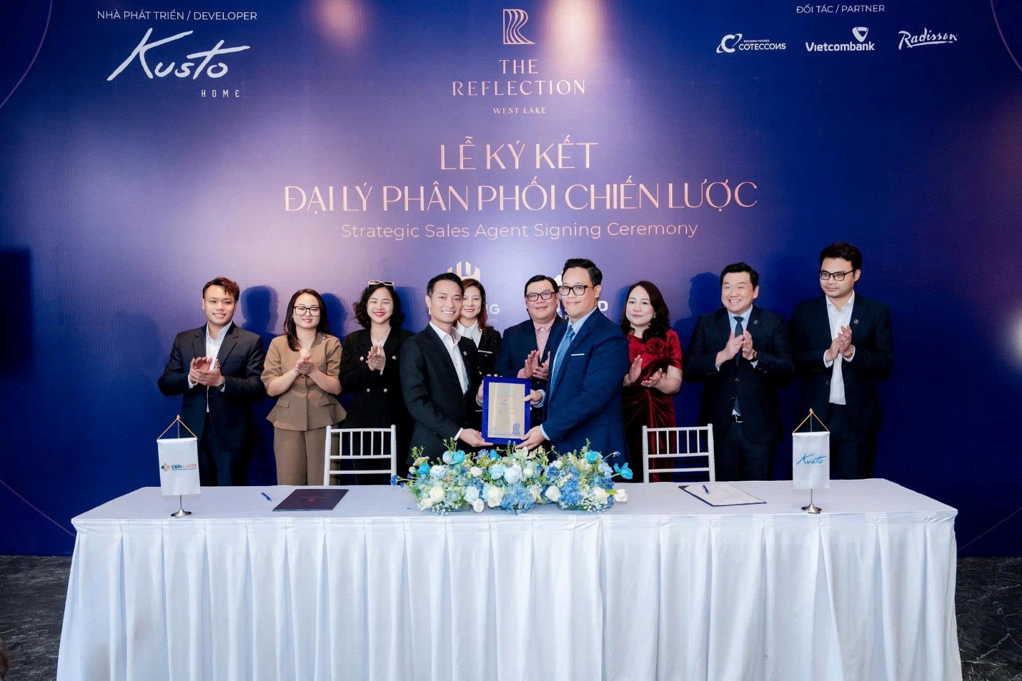 Kusto Home ký kết hợp tác chiến lược với Cen Land và Kiến Hưng phân phối dự án The Reflection West Lake - 2