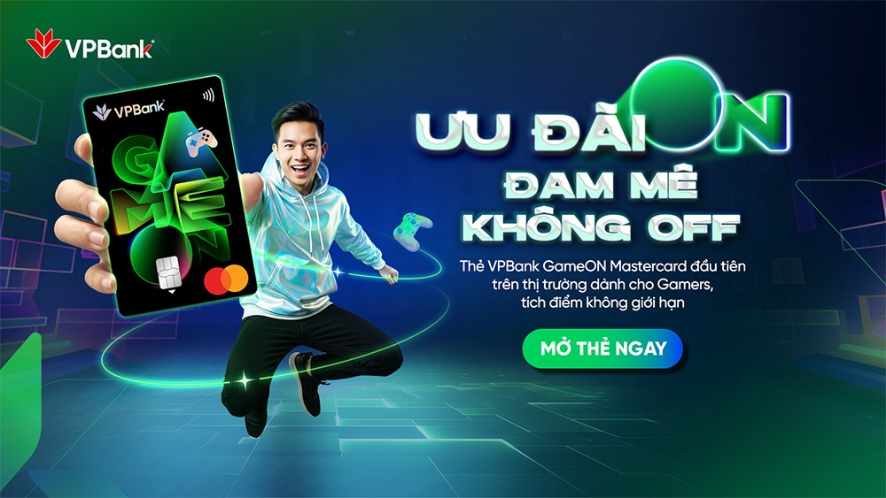 VPBank GameON: Nạp game, xem phim, nghe nhạc – “ON” vô vàn ưu đãi - 1