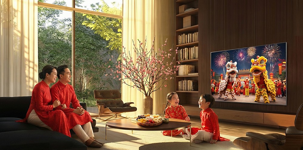 Xu hướng TV 2026: Màn hình khổng lồ và công nghệ QD-Mini LED "đổ bộ" phòng khách Việt - 2