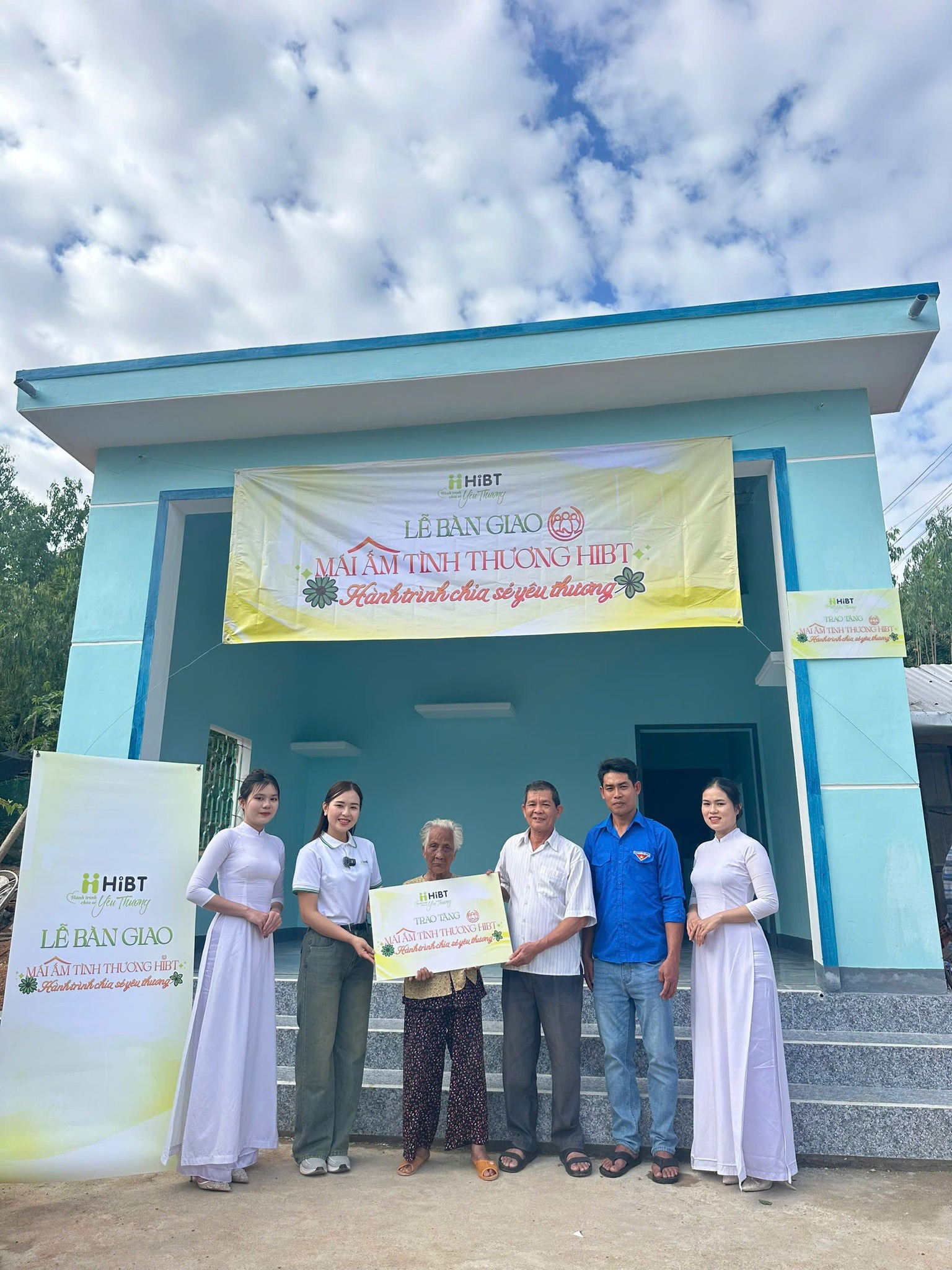 HiBT thực hiện chương trình “Mái ấm tình thương”, hỗ trợ tái thiết nhà ở cho người yếu thế sau thiên tai - 7