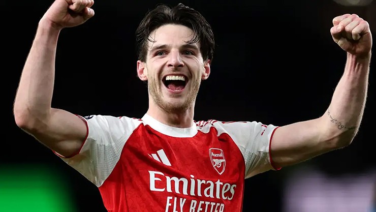 Declan Rice muốn thành huyền thoại Arsenal, không giấu tham vọng ăn 4 - 1