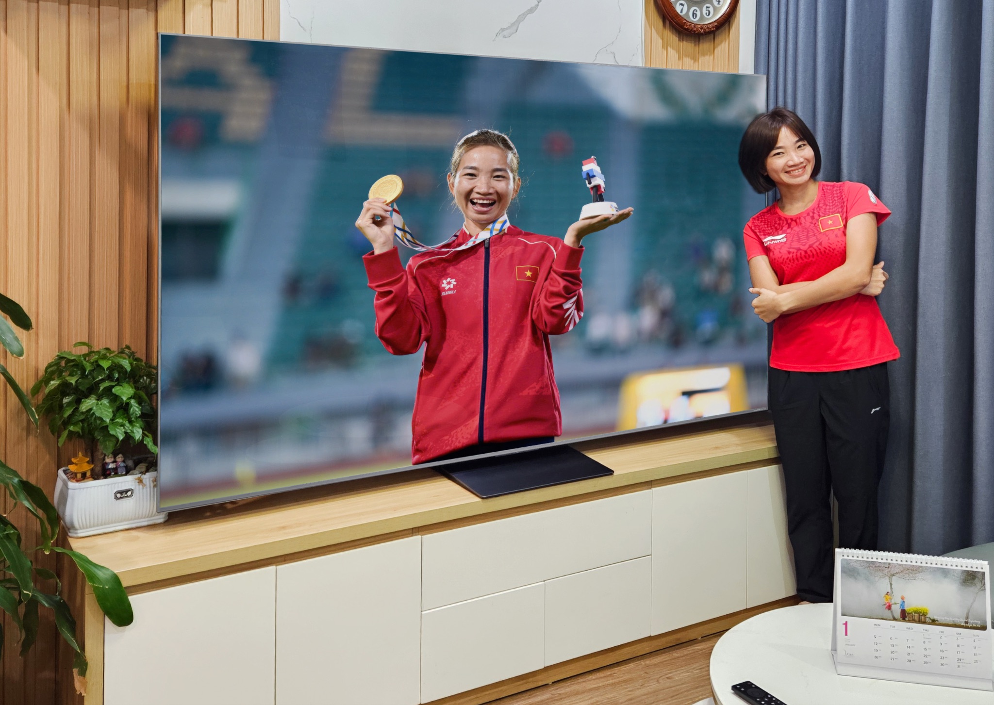 Hoà nhịp chiến thắng, TCL mang tết bừng sắc đến cho các vận động viên - 3