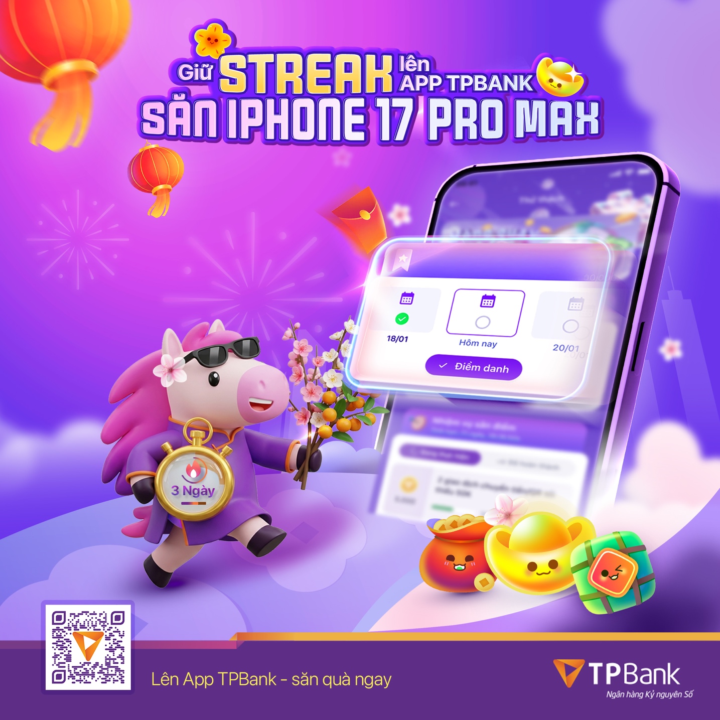 Người trẻ rủ nhau “phá đảo” Game Tết TPBank để săn quà đầu năm - 1