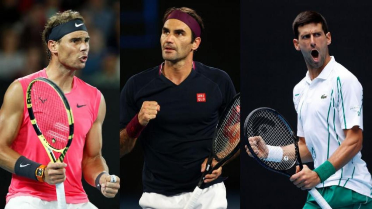 Bảng xếp hạng tennis trước khi Alcaraz - Sinner thống trị: "Thánh địa" là của "BIG 3" - 1