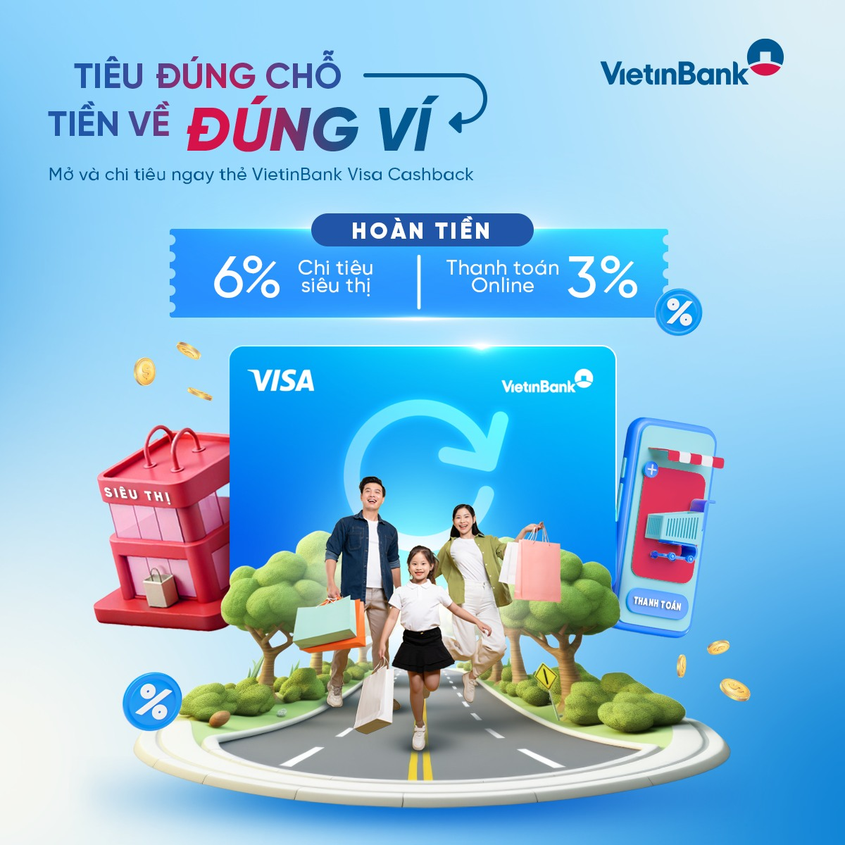 Thẻ Visa Platinum: Thanh toán thông minh, đặc quyền đỉnh cao - 1