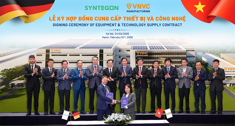 VNVC ký kết mua dây chuyền sản xuất vắc xin hiện đại hàng đầu thế giới - 1