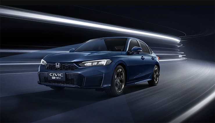 Honda Civic 2026 “khai tử” bản xăng, chuyển sang hybrid toàn bộ - 1