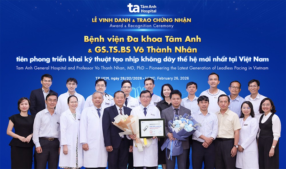 Bệnh viện Tâm Anh triển khai kỹ thuật tạo nhịp không dây thế hệ mới đầu tiên tại Việt Nam - 1